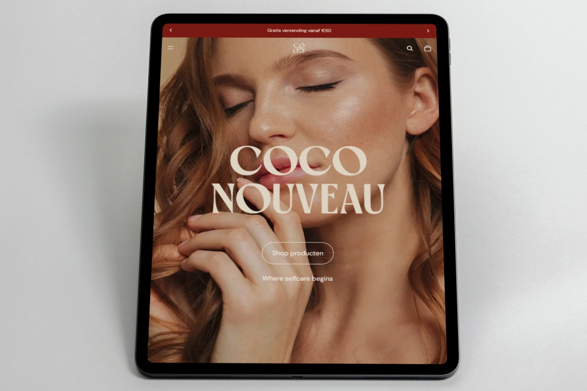 webshop coco nouveau terneuzen gemaakt door zeeuwsweb